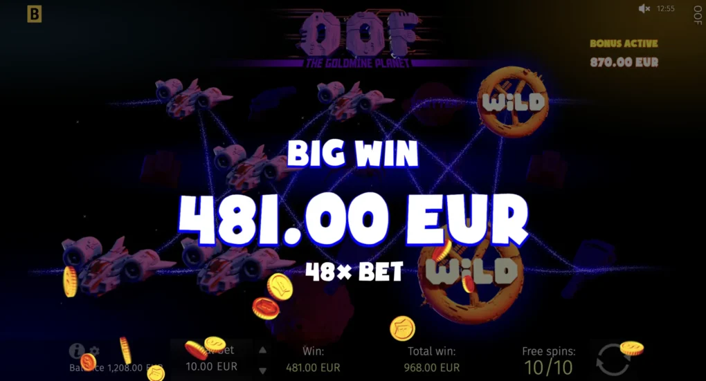 OOF The Goldmine Planet — Скріншоти з гри 6 | GamblingShot