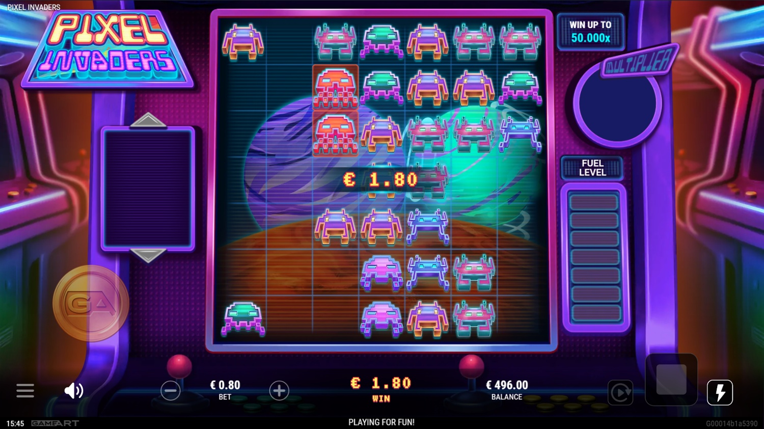 Pixel Invaders — Скріншоти з гри 3 | GamblingShot