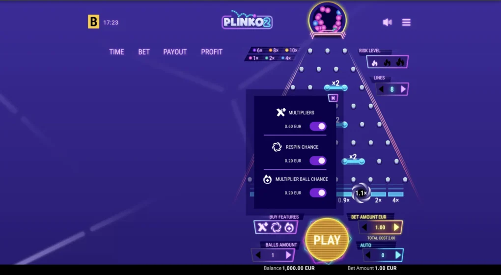 Plinko 2 — Скриншоты из игры 2 | GamblingShot