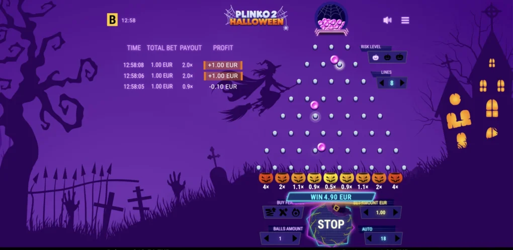 Plinko 2 Halloween — Скриншоты из игры 2 | GamblingShot