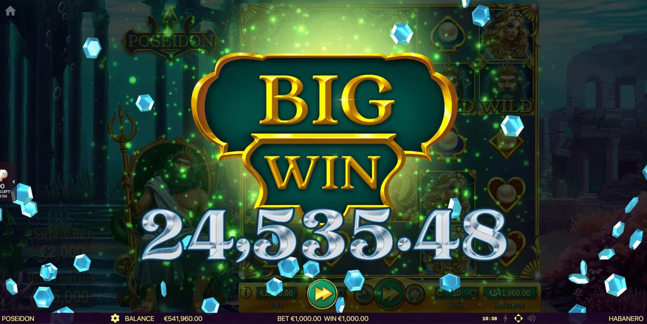 Poseidon — Скріншоти з гри 1 | GamblingShot