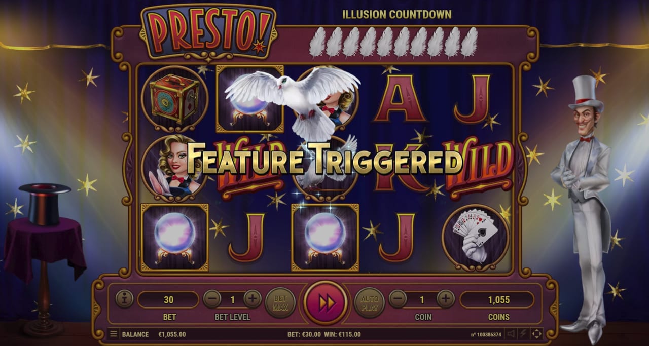 Presto! — Скриншоты из игры 5 | GamblingShot