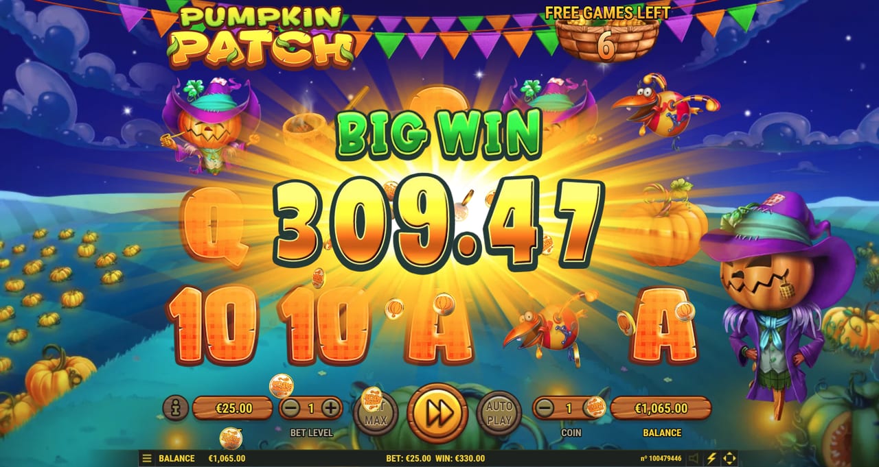 Pumpkin Patch — Game screenshots 2 | GamblingShot