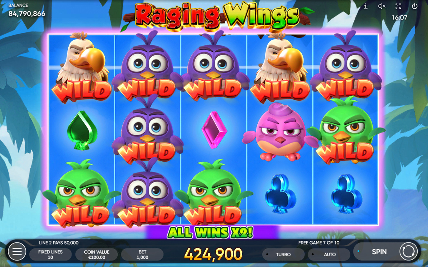 Raging Wings — Скріншоти з гри 1 | GamblingShot