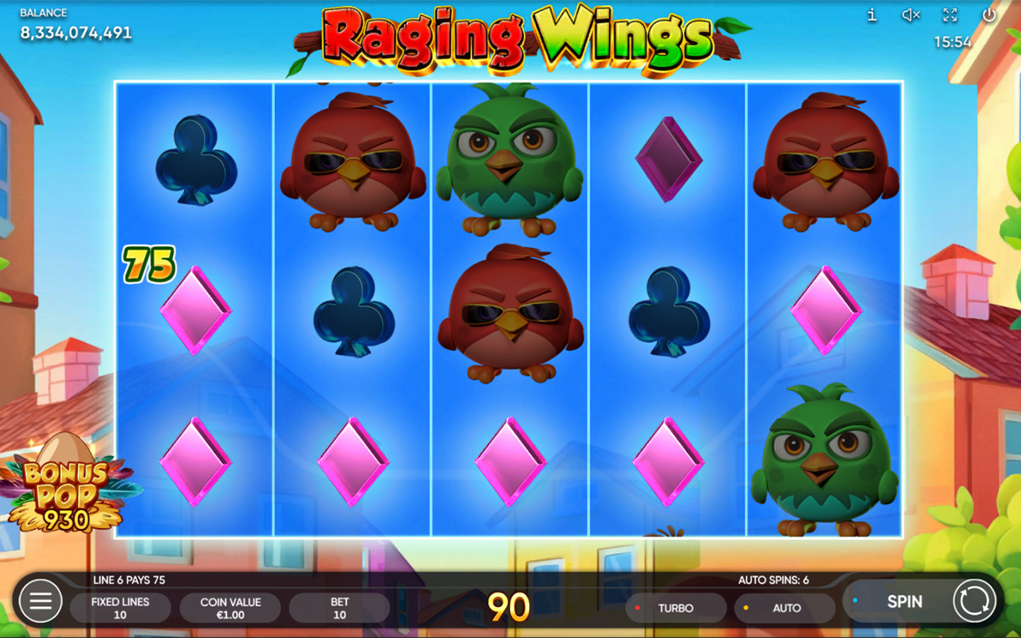 Raging Wings — Скріншоти з гри 2 | GamblingShot