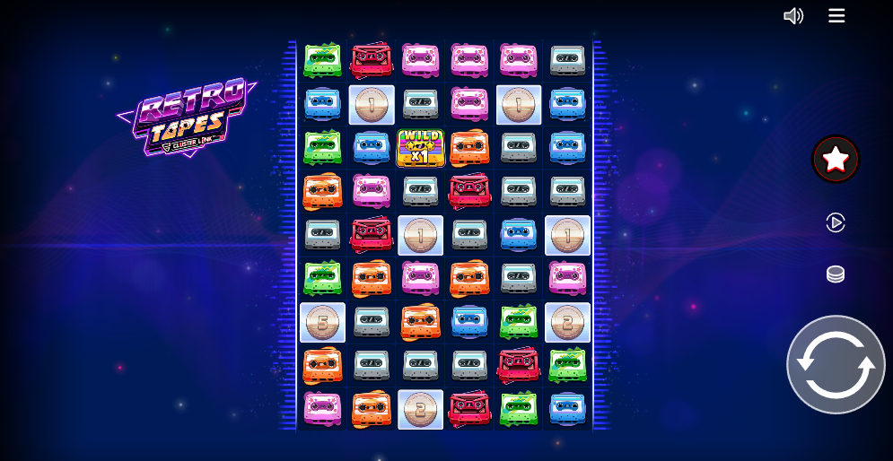 Retro Tapes — Скриншоты из игры 2 | GamblingShot