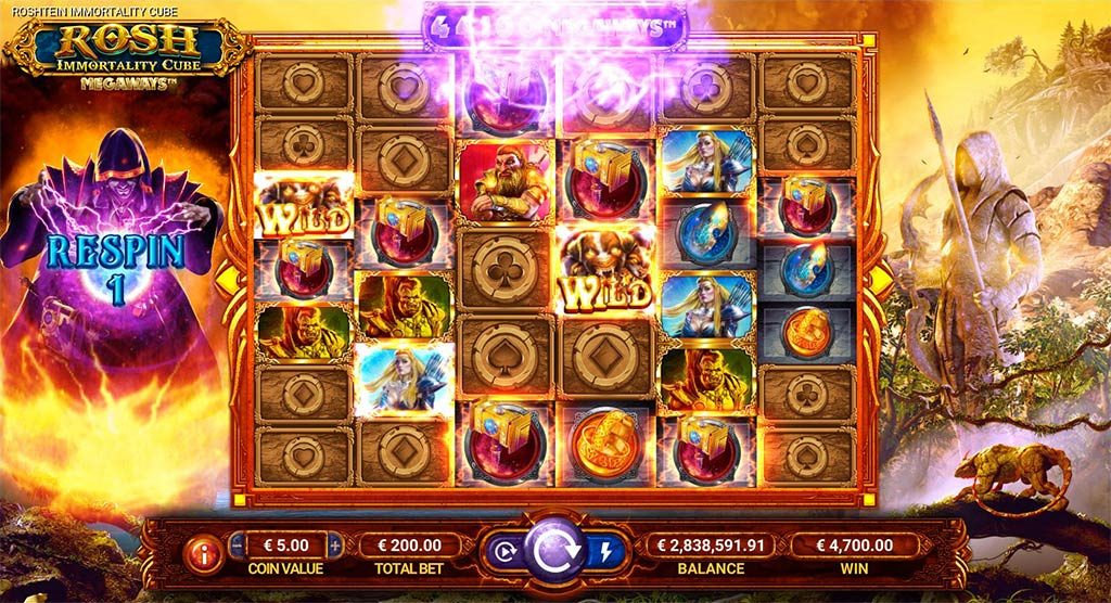 Rosh Immortality Cube — Скріншоти з гри 3 | GamblingShot