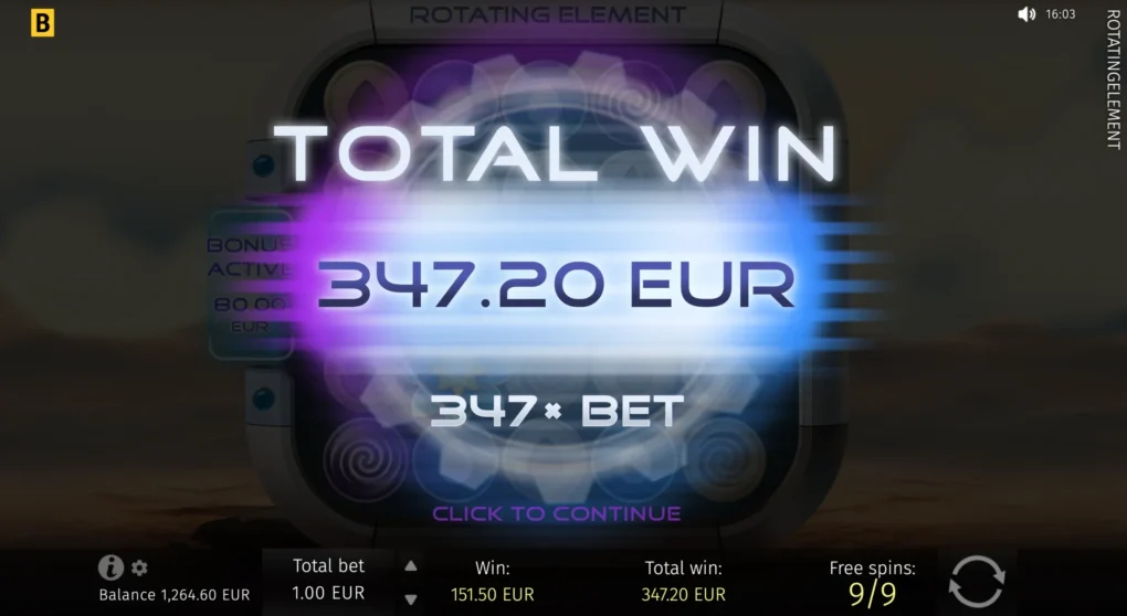 Rotating Element — Скриншоты из игры 4 | GamblingShot
