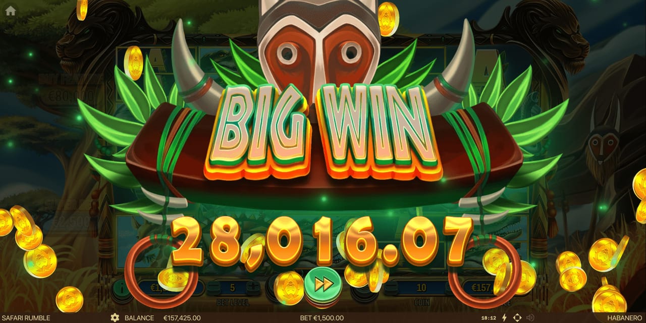Safari Rumble — Скріншоти з гри 1 | GamblingShot