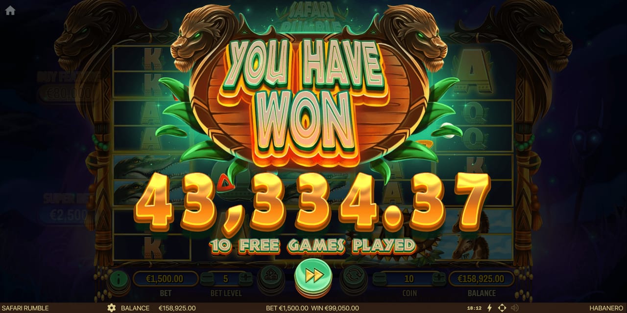 Safari Rumble — Скріншоти з гри 12 | GamblingShot
