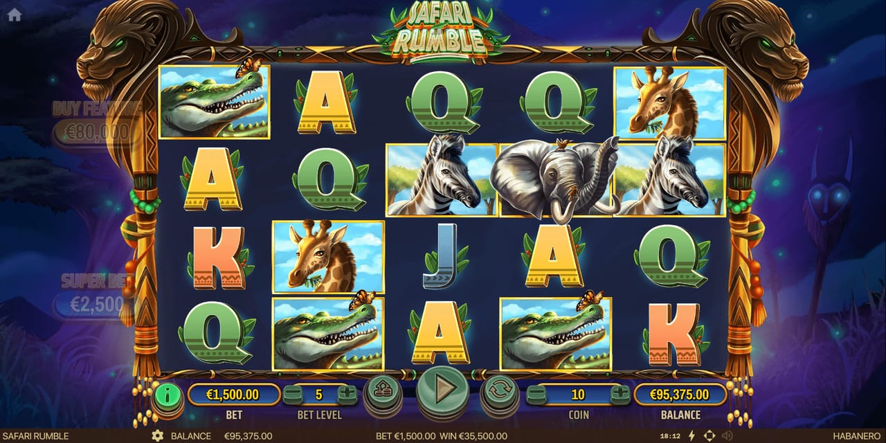 Safari Rumble — Скріншоти з гри 2 | GamblingShot