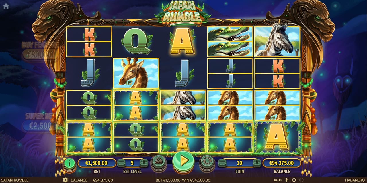 Safari Rumble — Скріншоти з гри 3 | GamblingShot