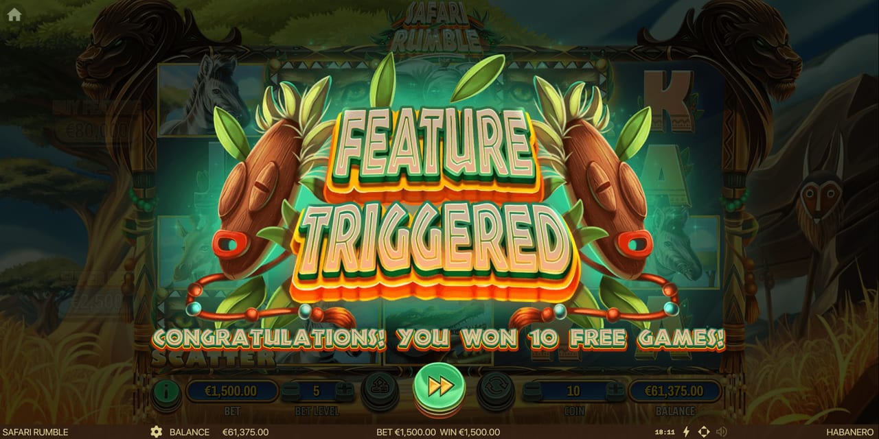 Safari Rumble — Скріншоти з гри 5 | GamblingShot