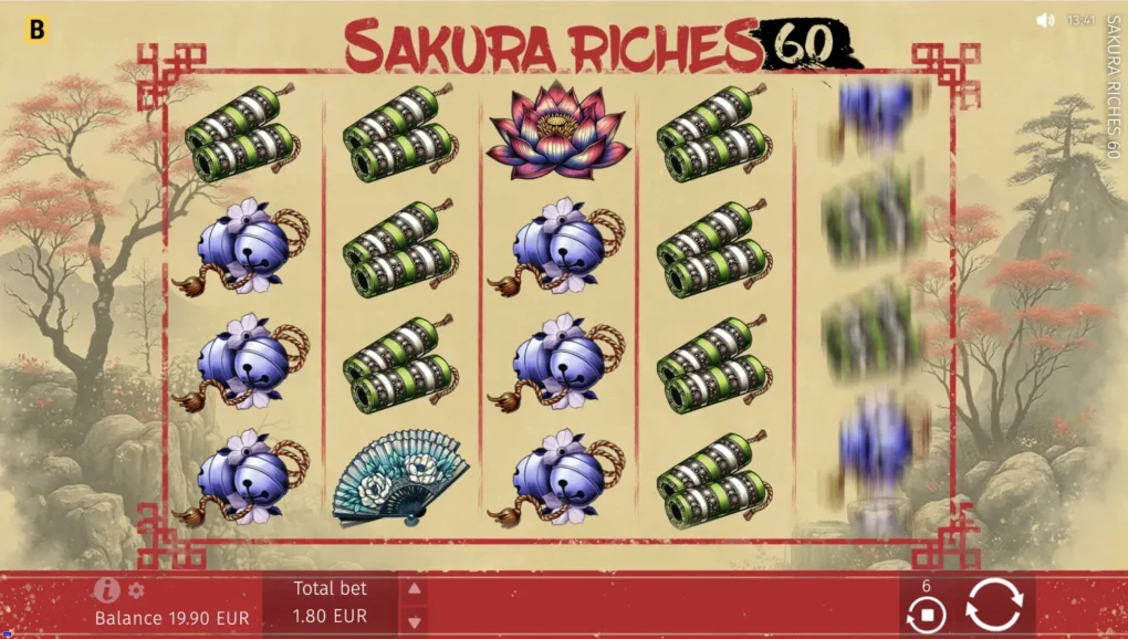 Sakura Riches 60 — Скриншоты из игры 8 | GamblingShot
