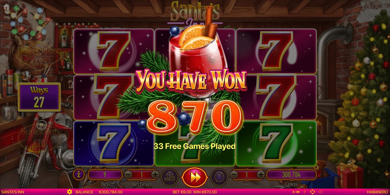 Santa’s Inn — Скріншоти з гри 2 | GamblingShot