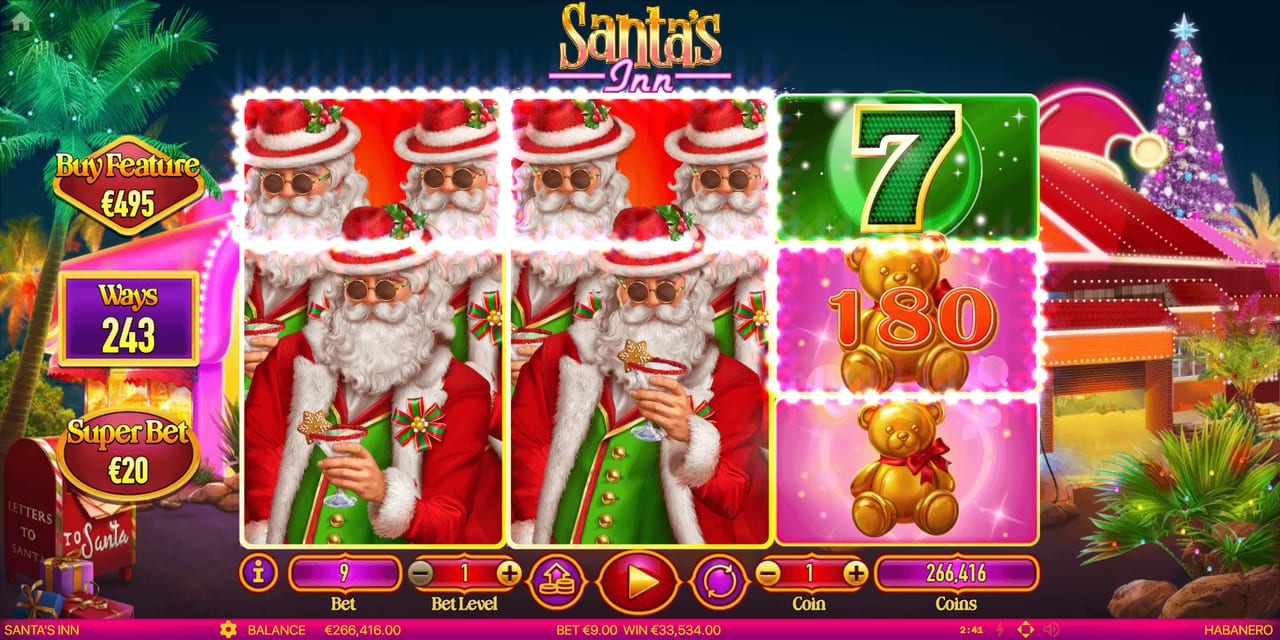 Santa’s Inn — Скріншоти з гри 7 | GamblingShot
