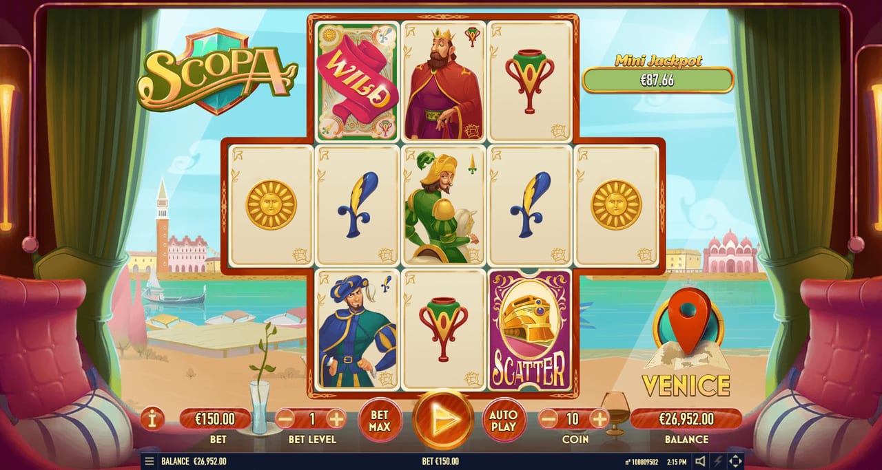 Scopa — Скріншоти з гри 1 | GamblingShot