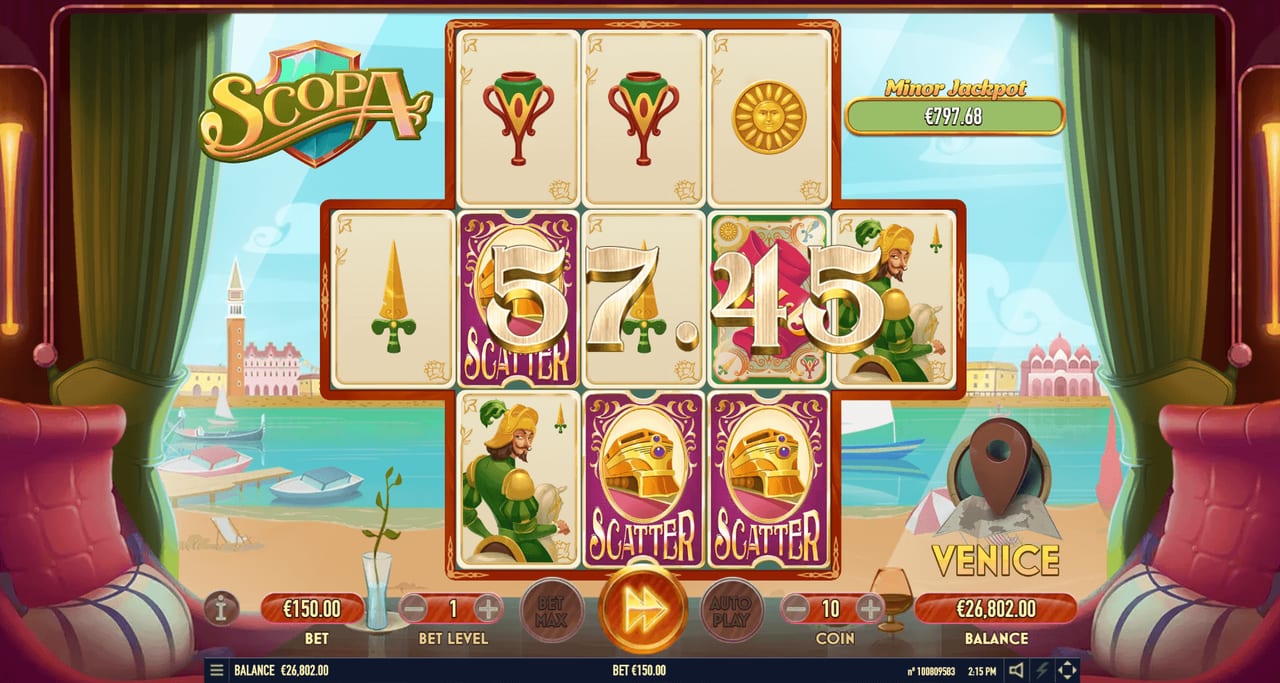 Scopa — Скріншоти з гри 2 | GamblingShot