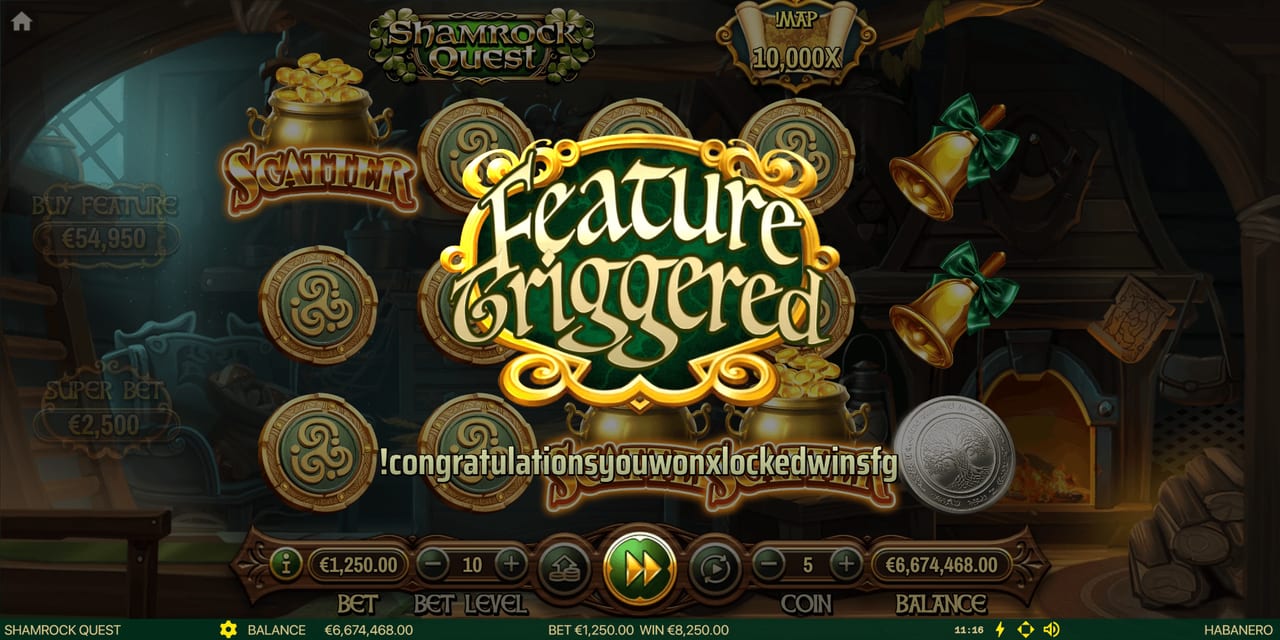 Shamrock Quest — Скріншоти з гри 1 | GamblingShot
