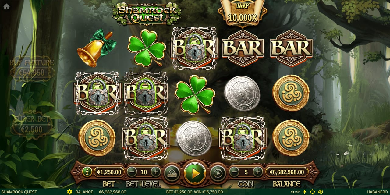 Shamrock Quest — Скріншоти з гри 4 | GamblingShot