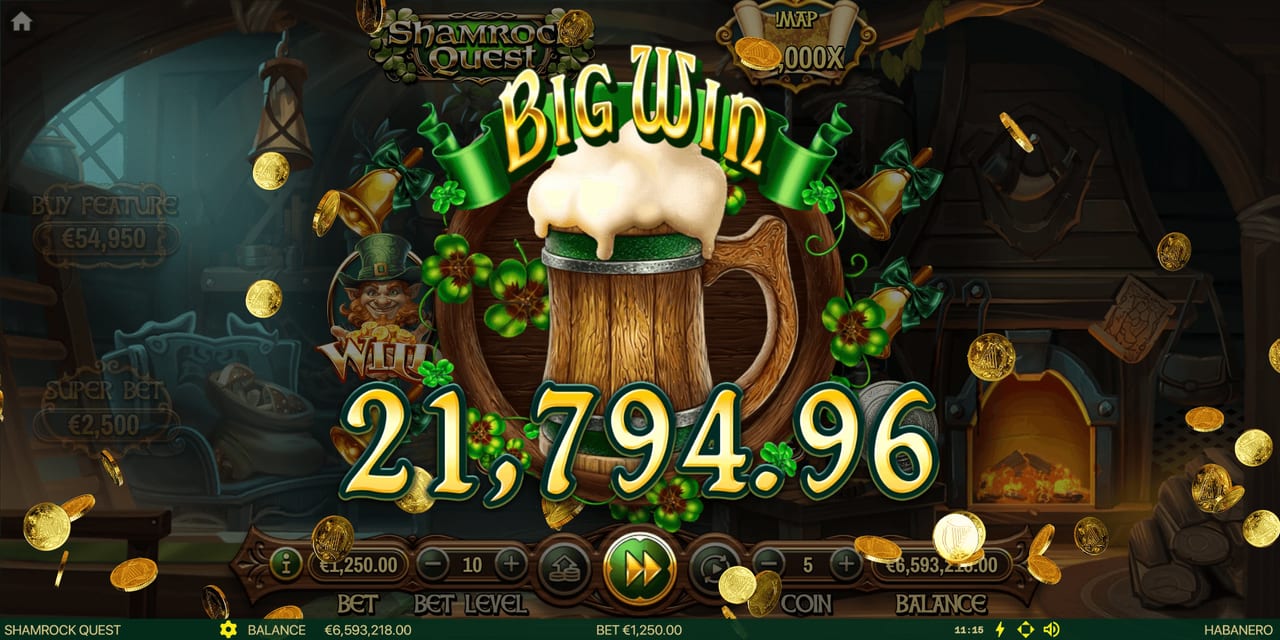 Shamrock Quest — Скріншоти з гри 5 | GamblingShot