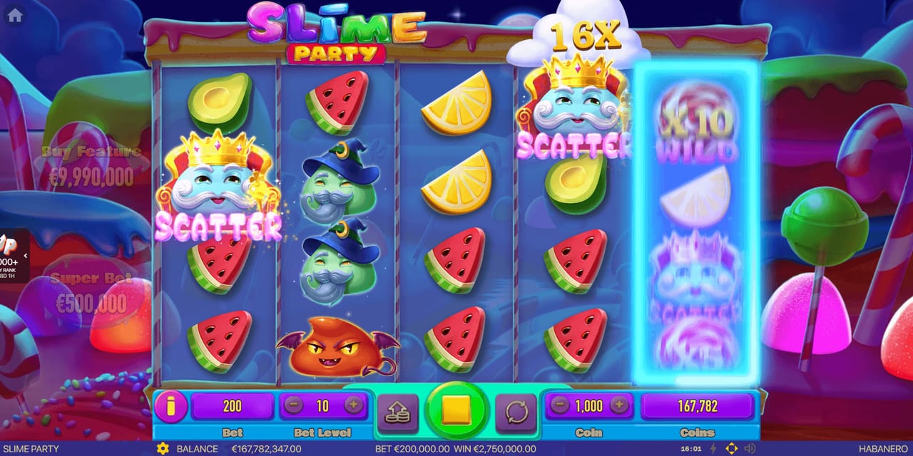 Slime Party — Скріншоти з гри 1 | GamblingShot