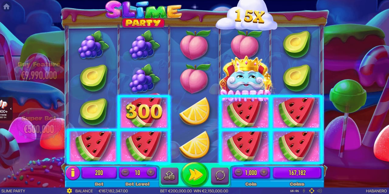 Slime Party — Скріншоти з гри 3 | GamblingShot