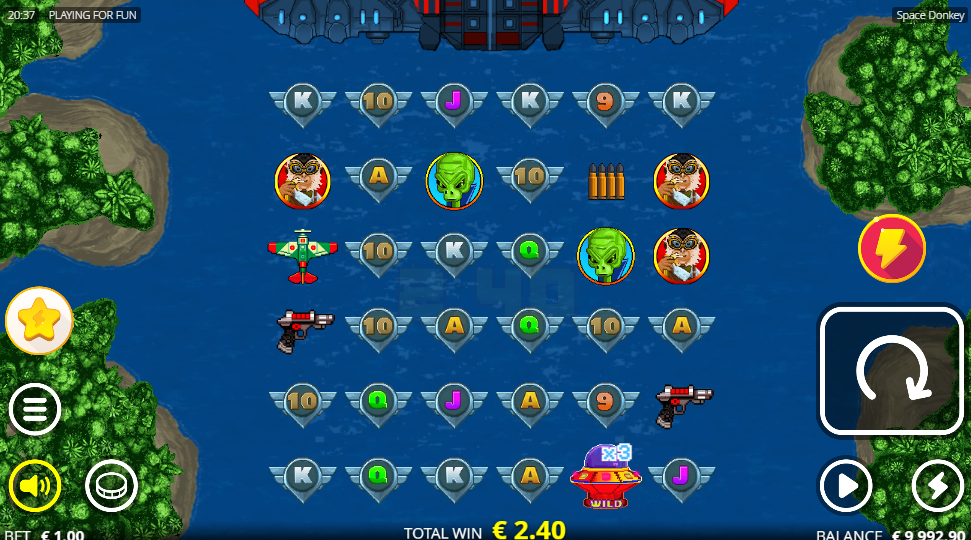 Space Donkey — Скріншоти з гри 3 | GamblingShot