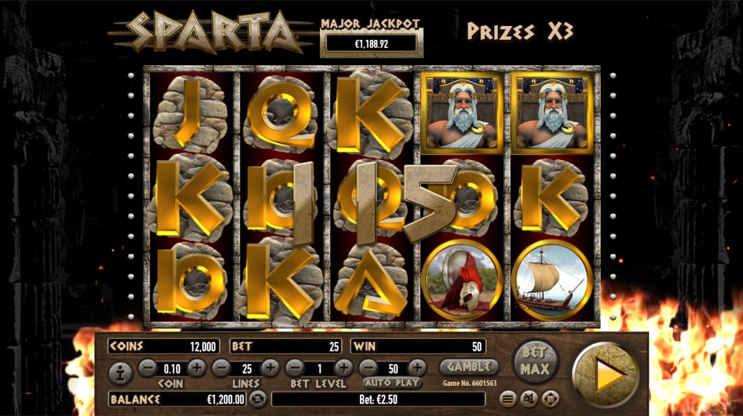 Sparta — Game screenshots 3 | GamblingShot