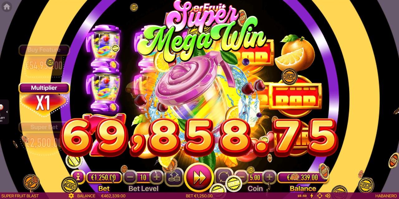 Super Fruit Blast — Скріншоти з гри 5 | GamblingShot