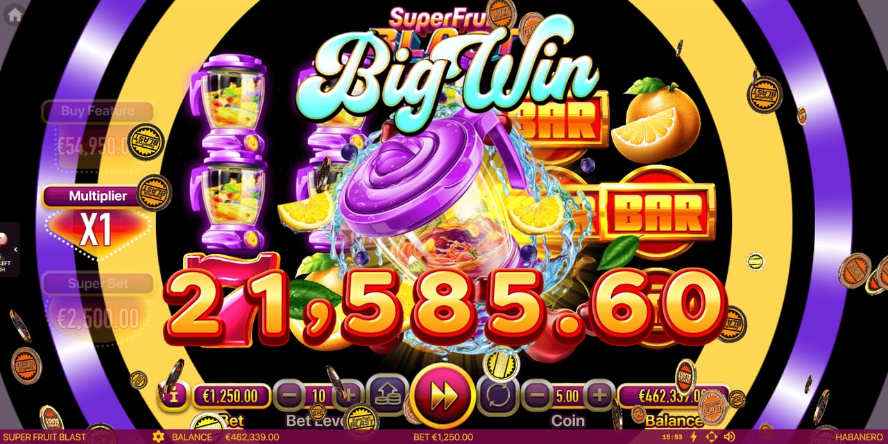 Super Fruit Blast — Скріншоти з гри 8 | GamblingShot