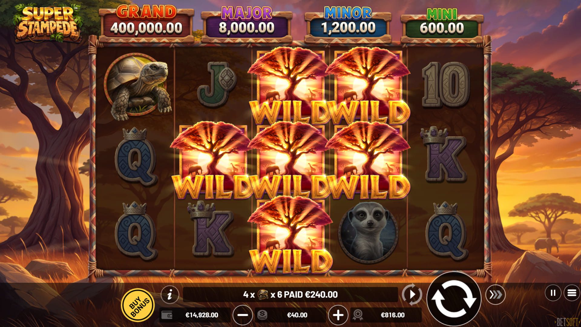 Super Stampede — Game screenshots 1 | GamblingShot