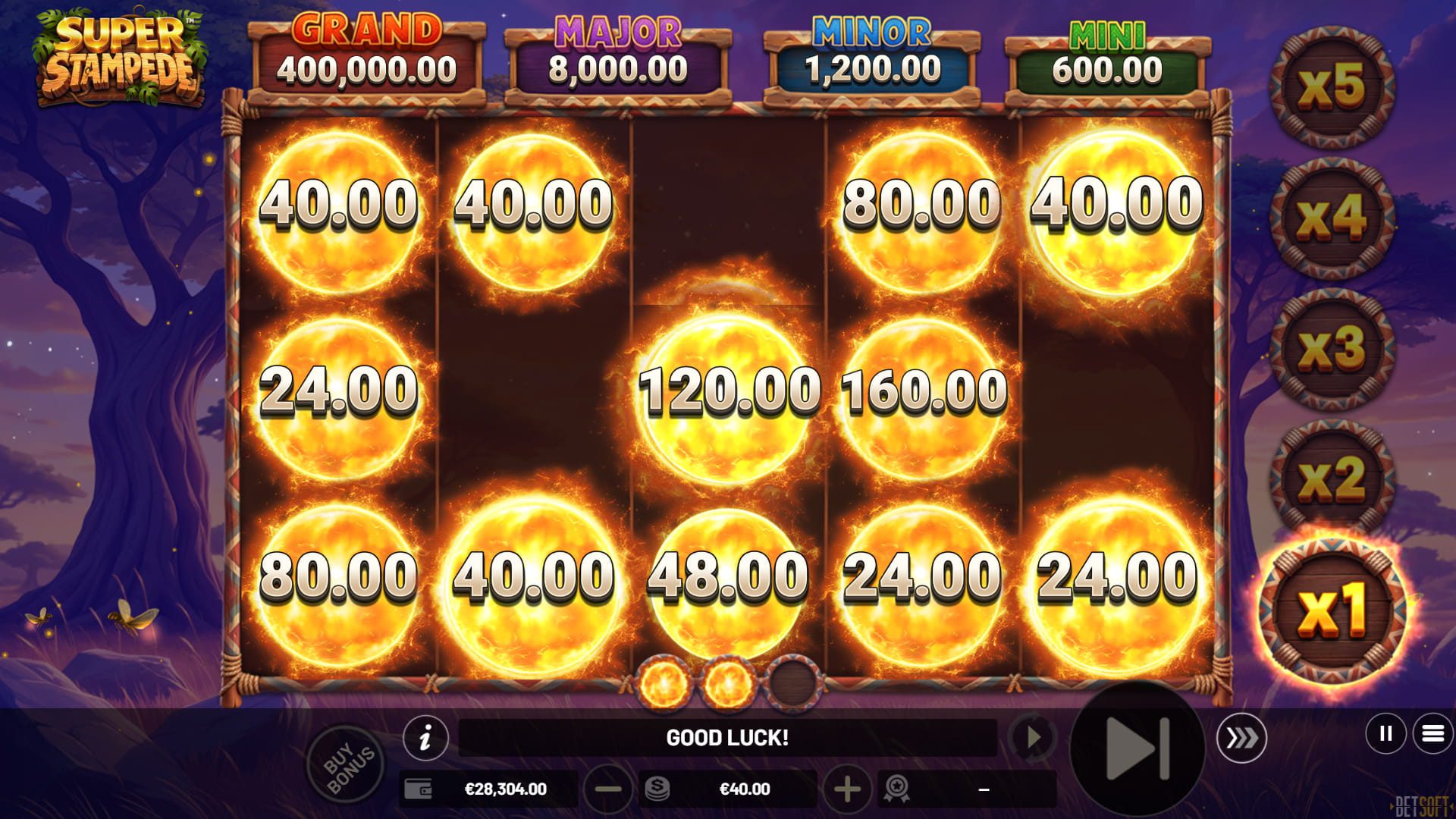 Super Stampede — Game screenshots 4 | GamblingShot