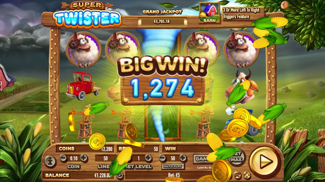 Super Twister — Скріншоти з гри 1 | GamblingShot