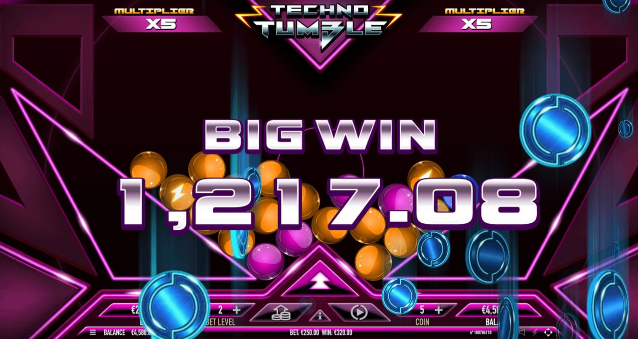 Techno Tumble — Скріншоти з гри 1 | GamblingShot