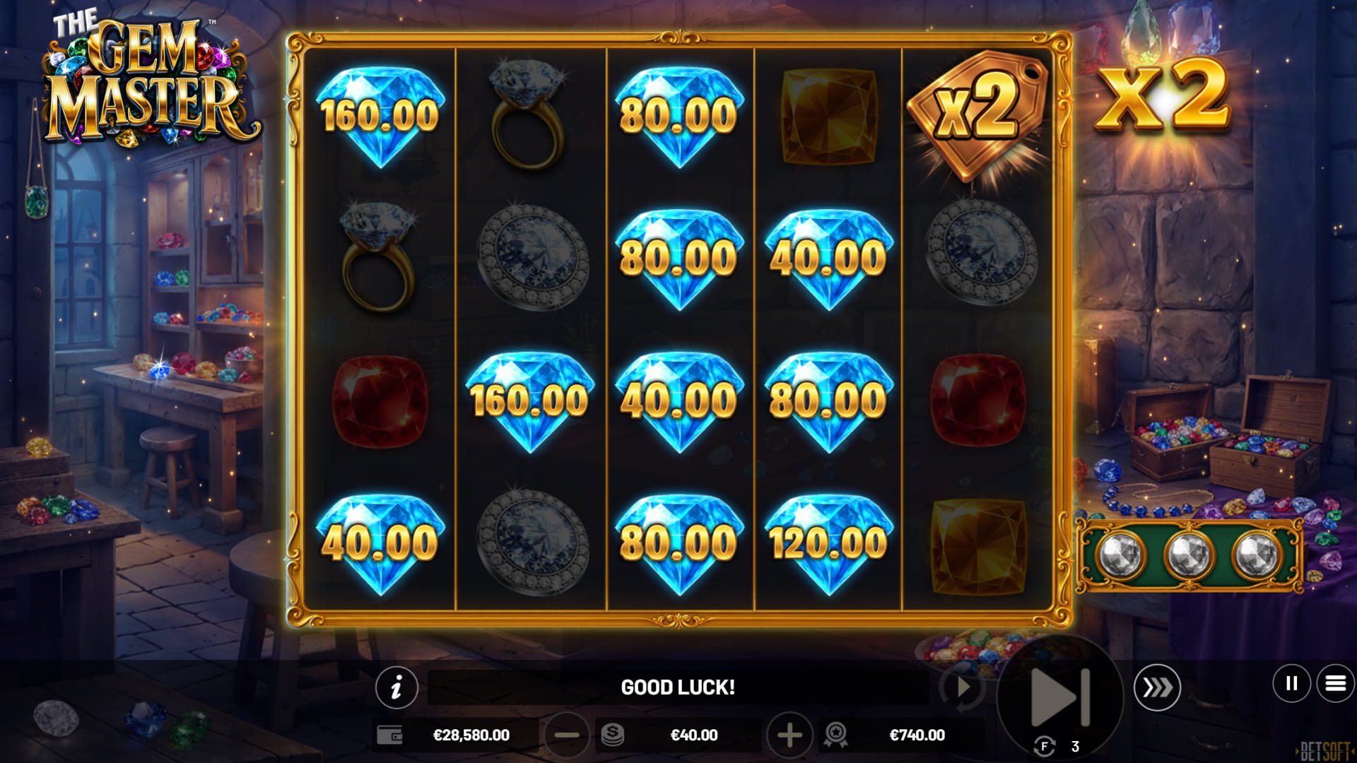 THE Gem Master — Скріншоти з гри 4 | GamblingShot