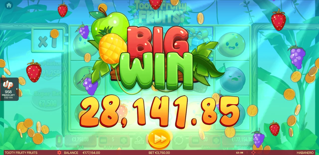 Tooty Fruity Fruits — Game screenshots 3 | GamblingShot