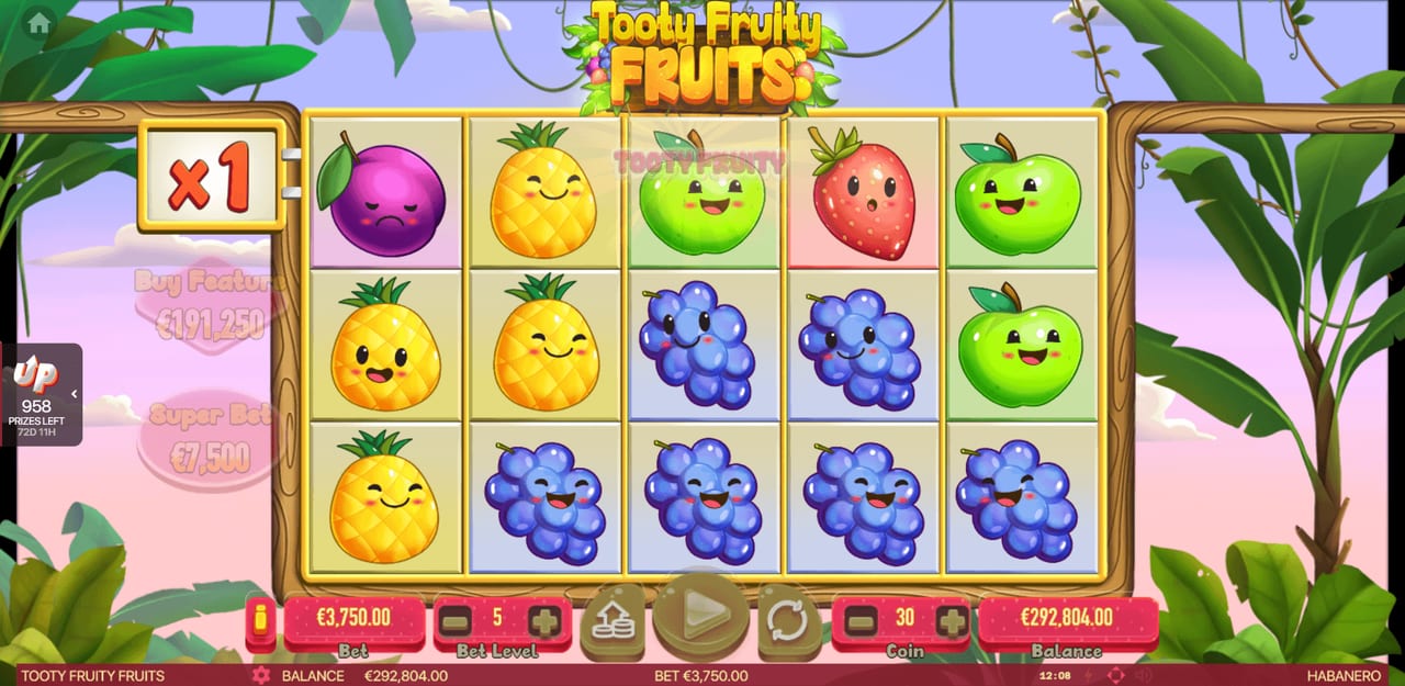 Tooty Fruity Fruits — Game screenshots 4 | GamblingShot