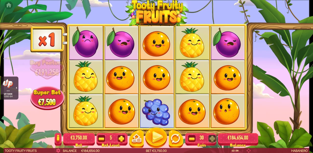 Tooty Fruity Fruits — Game screenshots 6 | GamblingShot