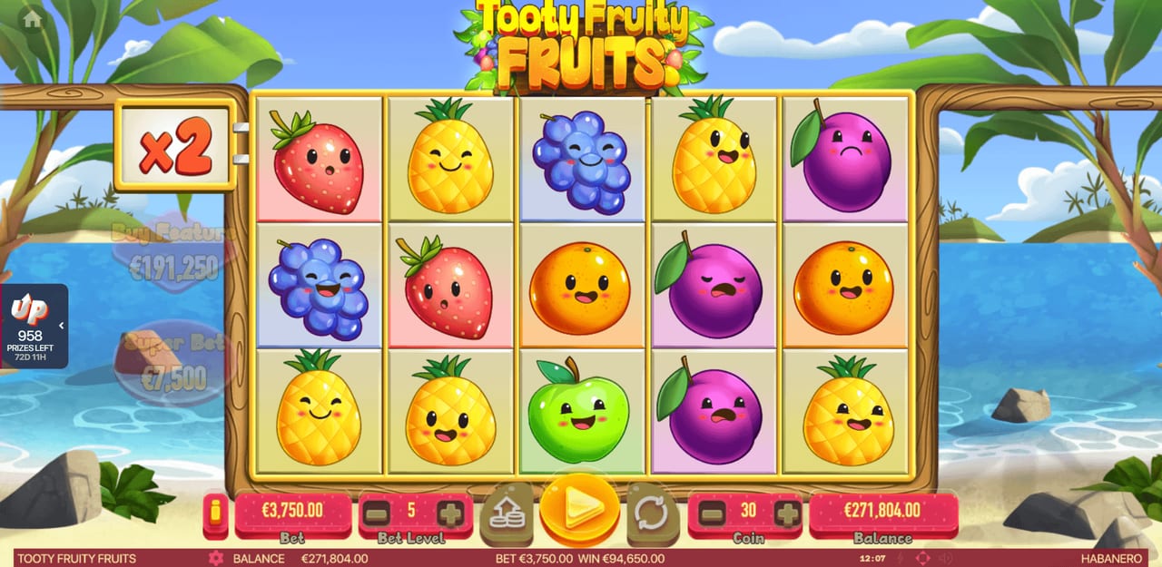 Tooty Fruity Fruits — Game screenshots 8 | GamblingShot