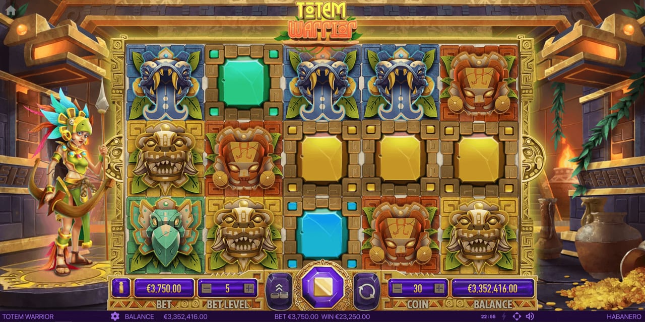 Totem Warrior — Скріншоти з гри 1 | GamblingShot