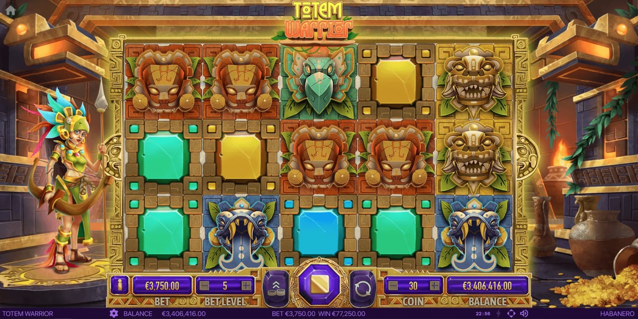 Totem Warrior — Скріншоти з гри 4 | GamblingShot