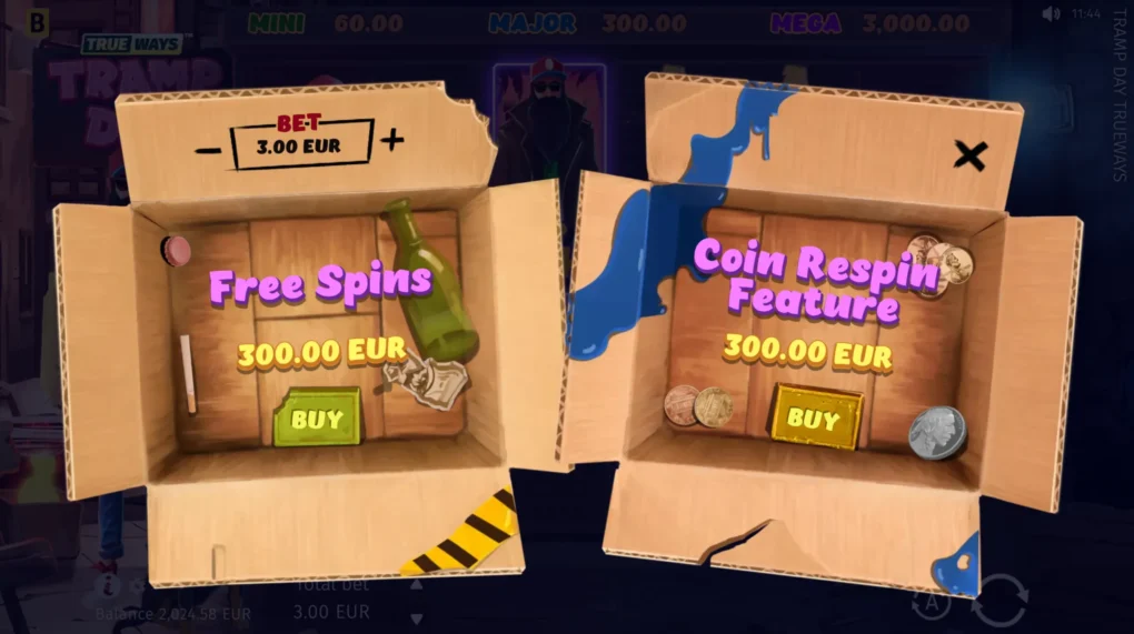 Tramp Day TRUEWAYS — Game screenshots 6 | GamblingShot
