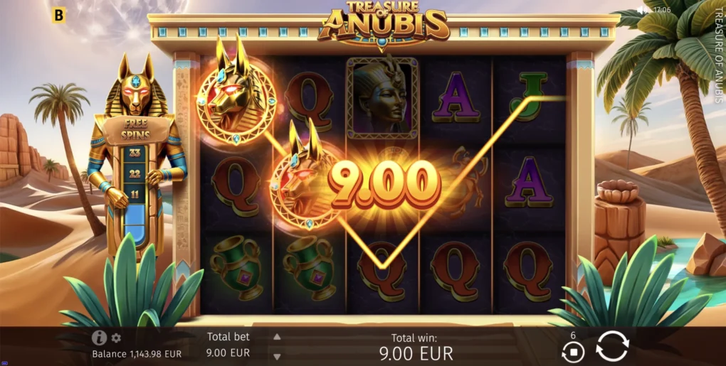 Treasure of Anubis — Скріншоти з гри 2 | GamblingShot