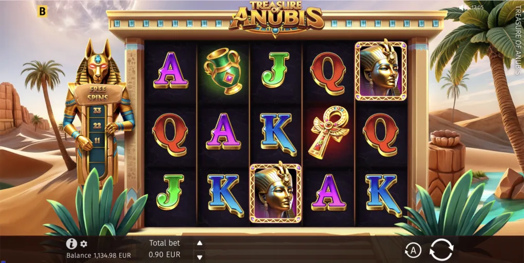 Treasure of Anubis — Скріншоти з гри 4 | GamblingShot