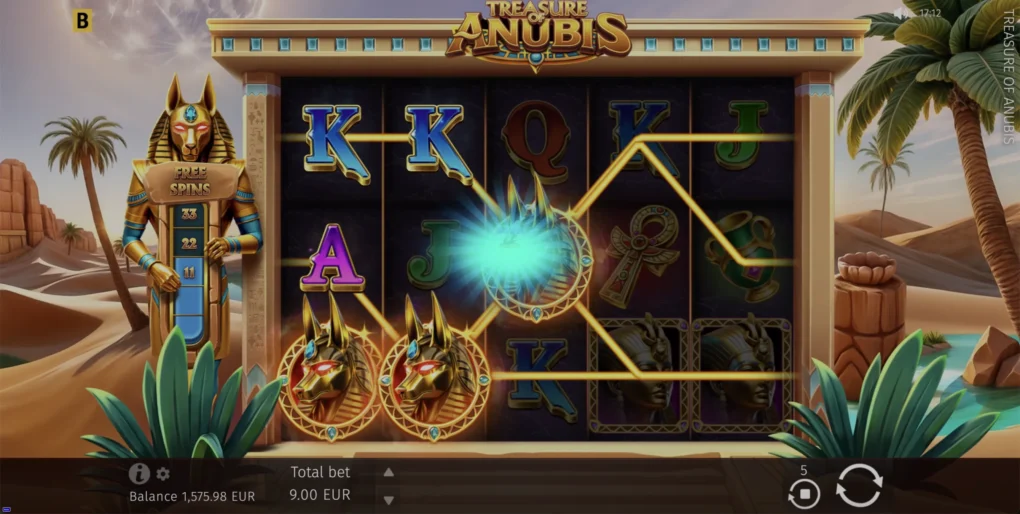 Treasure of Anubis — Скріншоти з гри 6 | GamblingShot