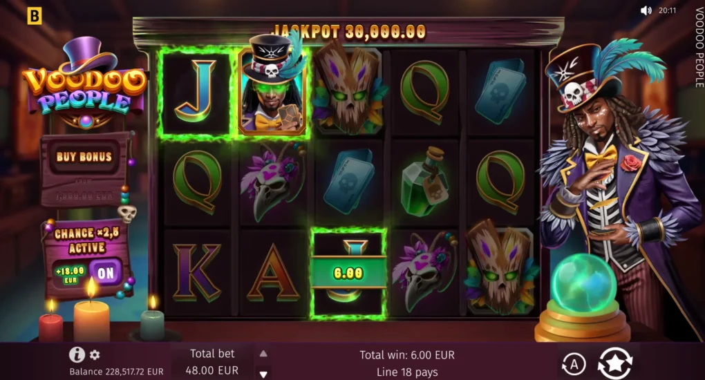Voodoo People — Скріншоти з гри 1 | GamblingShot