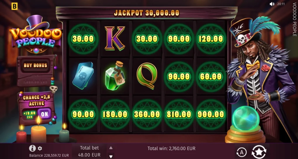 Voodoo People — Скріншоти з гри 5 | GamblingShot
