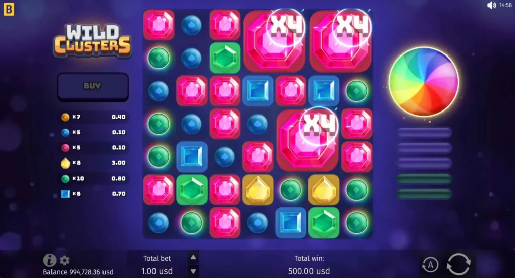 Wild Clusters — Скриншоты из игры 1 | GamblingShot