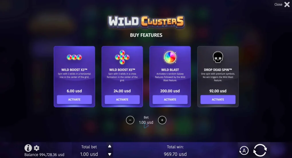 Wild Clusters — Скриншоты из игры 2 | GamblingShot